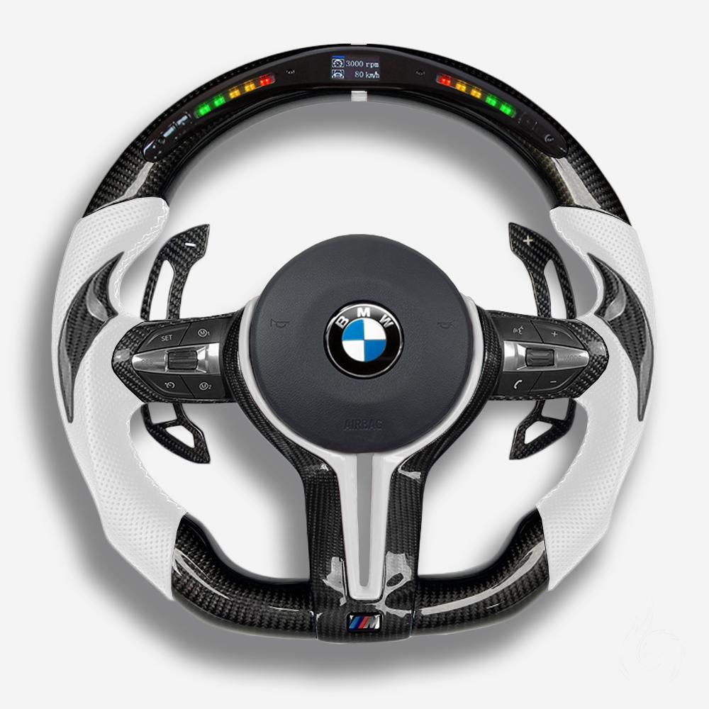 bmw m2 custom carbon fiber steering wheel