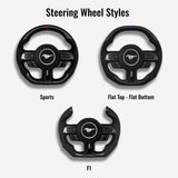 ford mustang custom steering wheel shape options